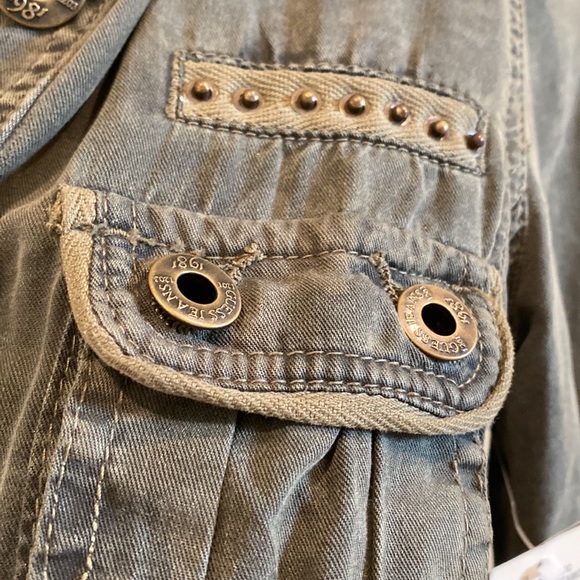 Guess Jeans Camo Jacket SZ XS/TP NWT - Picture 3 of 7